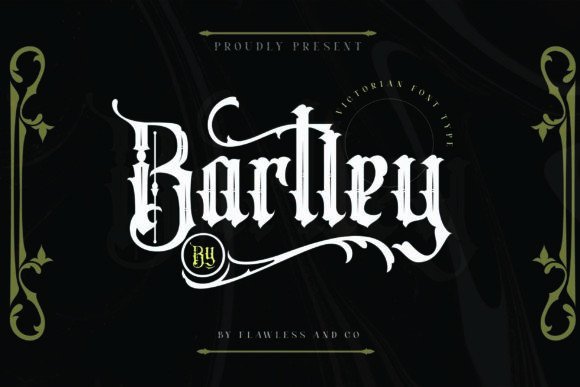 Bartley: A Blackletter Font for Modern Branding