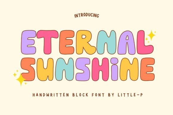 Eternal Sunshine: The Playful Handwritten Font for Your Campaigns