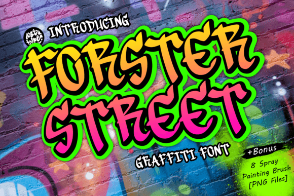 Forster Street: An Urban Typeface for Your Creative Marketplace