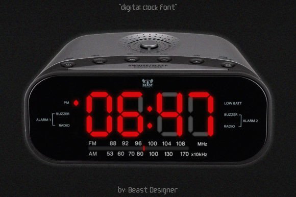How Digital Clock Font Changed My Website's Timekeeping Experience
