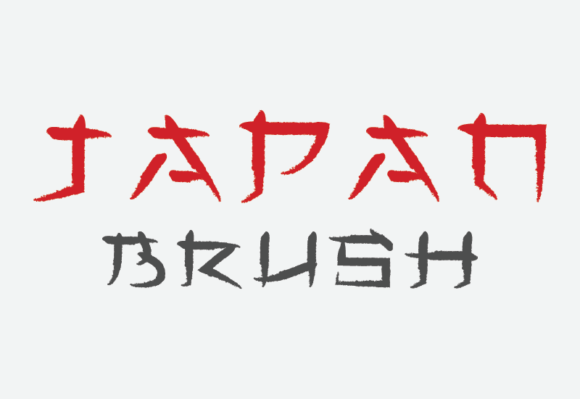 Japan Brush: The Expressive Handwritten Display Font