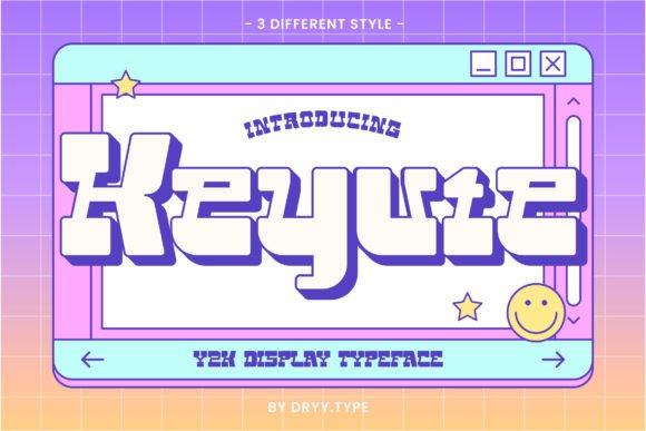 Keyute: The Futuristic Font for Campaigns That Demand Attention