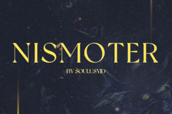 Nismoter: A Display Font Built for Modern Campaigns