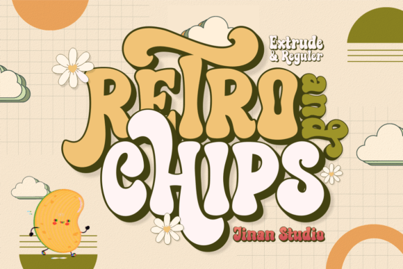 Retro and Chips: A Display Font with Practical Character