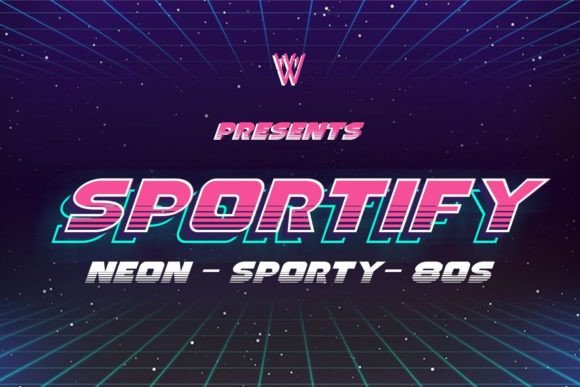 Sportify Font: A Display Typeface for Distinctive Branding