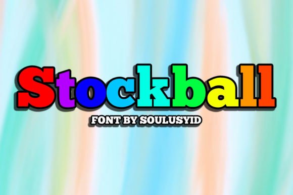 The Stockball Font: A Maker's Cosmic Design Companion