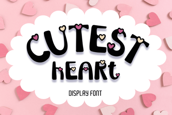 The Subtle Power of a Display Font: Designing with Cutest Heart